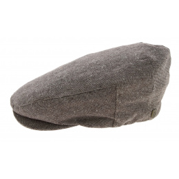 Brown Cotton Barrel Heathered Cap - Brixton