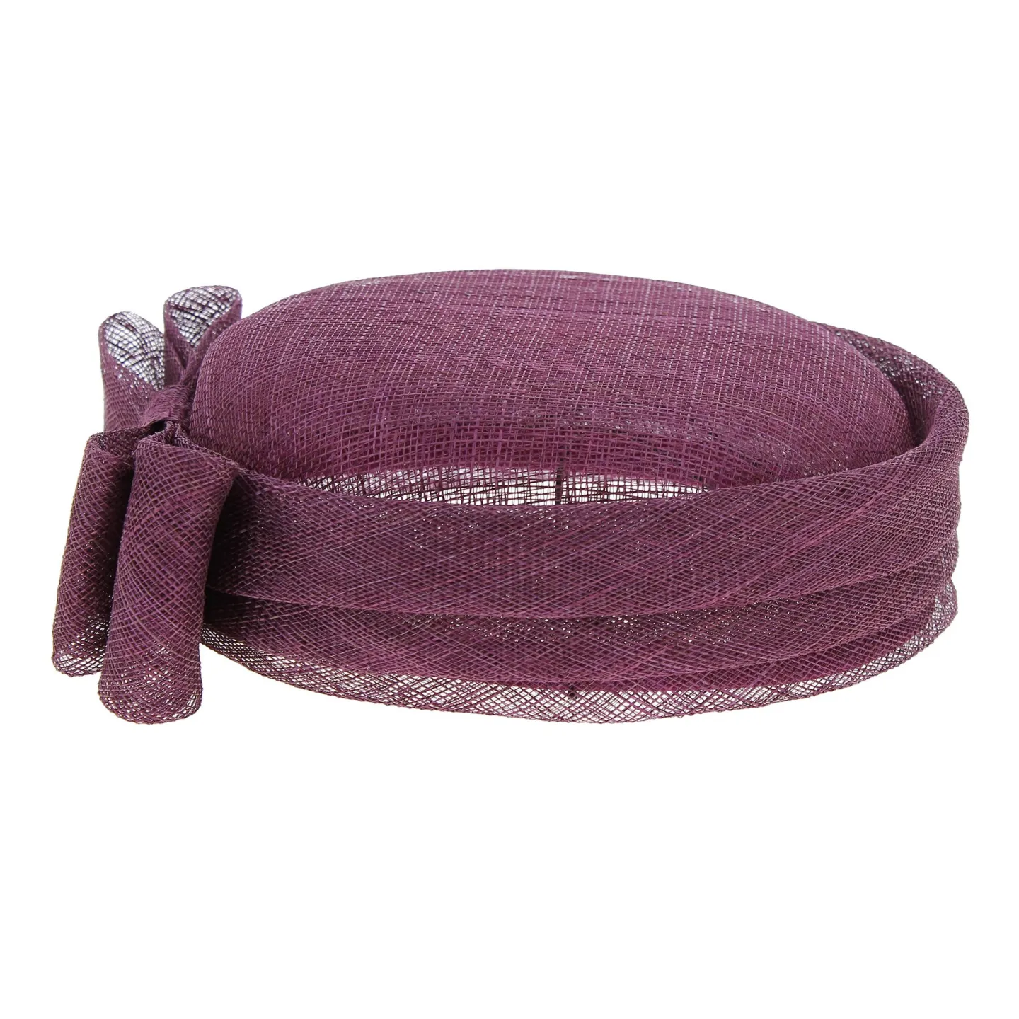 Carla Bruni Ceremony Hat Hemp Peony - Traclet Reference: 8216 | Traclet Hatmakers