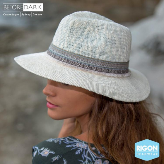 Claudia Ivory Traveller Hat - Rigon Headwear