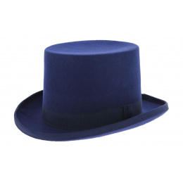 Chapeau Haut De Forme Bleu - Traclet