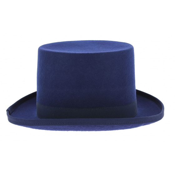 Chapeau Haut De Forme Bleu - Traclet
