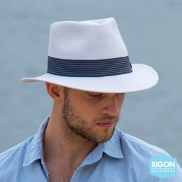 Grey Polyester Traveller Bermuda Hat - Rigon Headwear