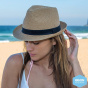 Beige Polyester Harley Trilby Hat - HOUSE OF ORD - CAPE TOWN