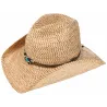 Chapeau Cowboy Bullet Proof Paille Naturel - Traclet Reference : 8027 | Chapellerie Traclet