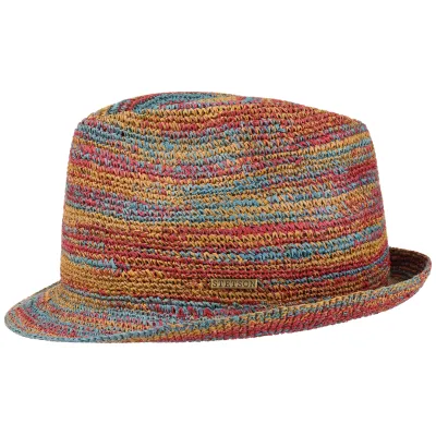 Chapeau trilby paille Magritte - Stetson Reference : 2488 | Chapellerie Traclet