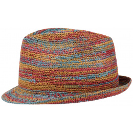 Magritte straw trilby hat - Stetson