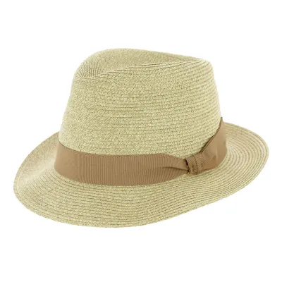 Chapeau Trilby Roatan Paille Papier - Fléchet Reference : 8242 | Chapellerie Traclet