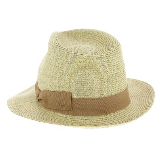 Beige Roatan Trilby Hat - Fléchet