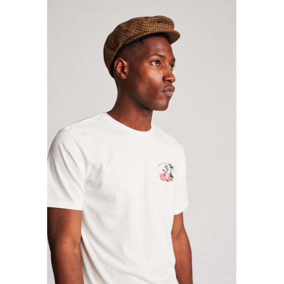 Brown Cotton Cumin Hooligan Cap - Brixton