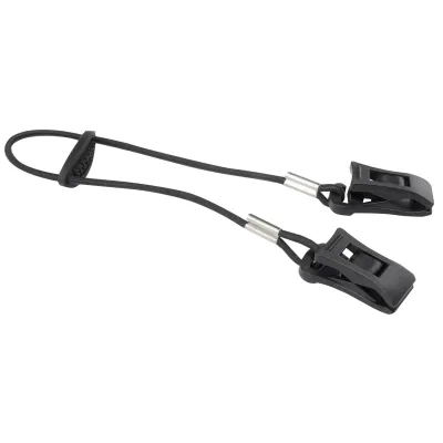 Cap and Hat Clip Cord Wind Protection for Outdoor - Black Reference: 8246 | Chapellerie Traclet