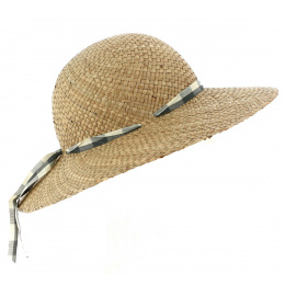 Natural Straw Mitlini Summer Capeline France - Traclet