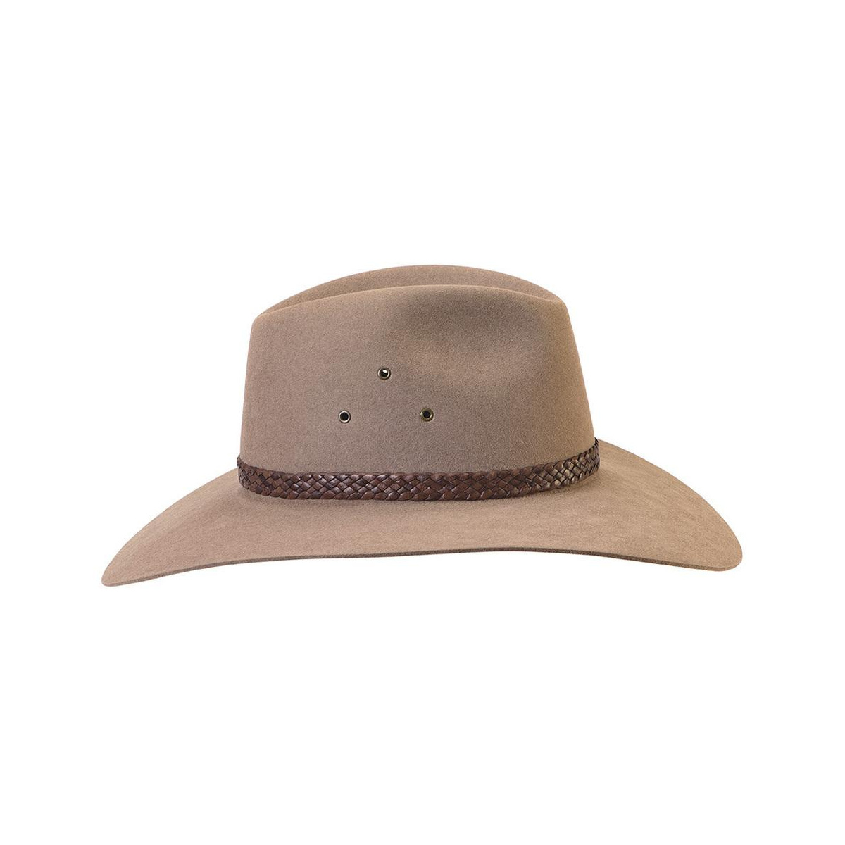 Chapeau riverina Akubra beige - achat 