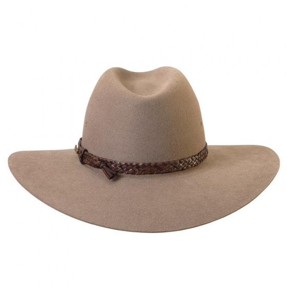 Chapeau Riverina Feutre Poil Bran - Akubra Chapeau Riverina Feutre Poil Bran - Akubra