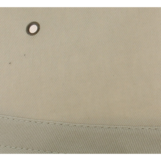 Light beige men's fabric hat Jones