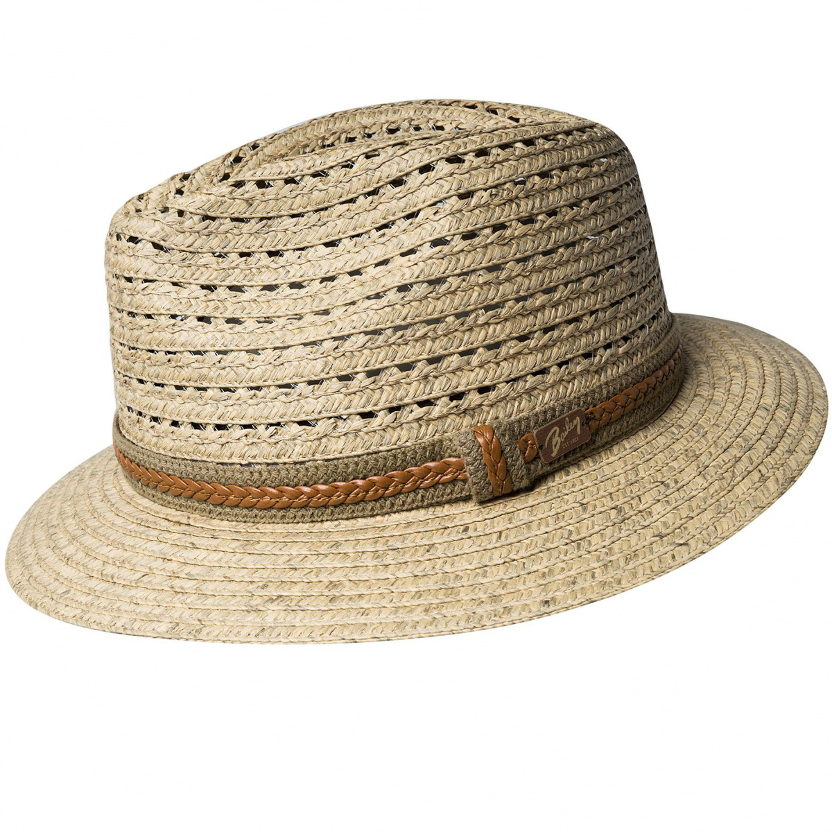 Fedora Garrell Paper Hat - Bailey Reference : 8085 | Chapellerie Traclet