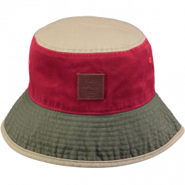 Hike Burgundy Cotton Bucket Hat - Barts