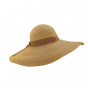 The Bomba Hat - Wide-brimmed couture sunhat