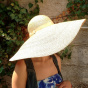 The Bomba Hat - Wide brim couture sunhat