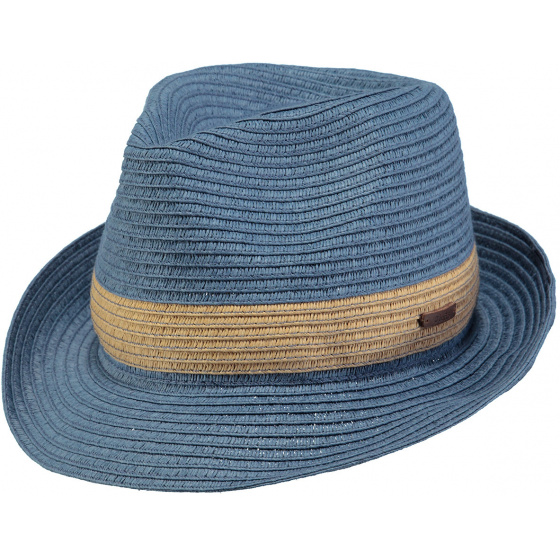 Kids Natural Straw Trilby Hat Scene - Barts