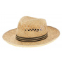 Providenciales Wide Brim Straw Fedora Hat - Traclet