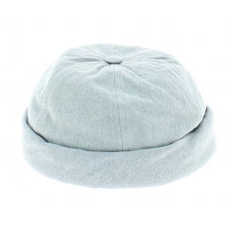 Docker Beanie Cooper Washed Denim Cotton - MTM
