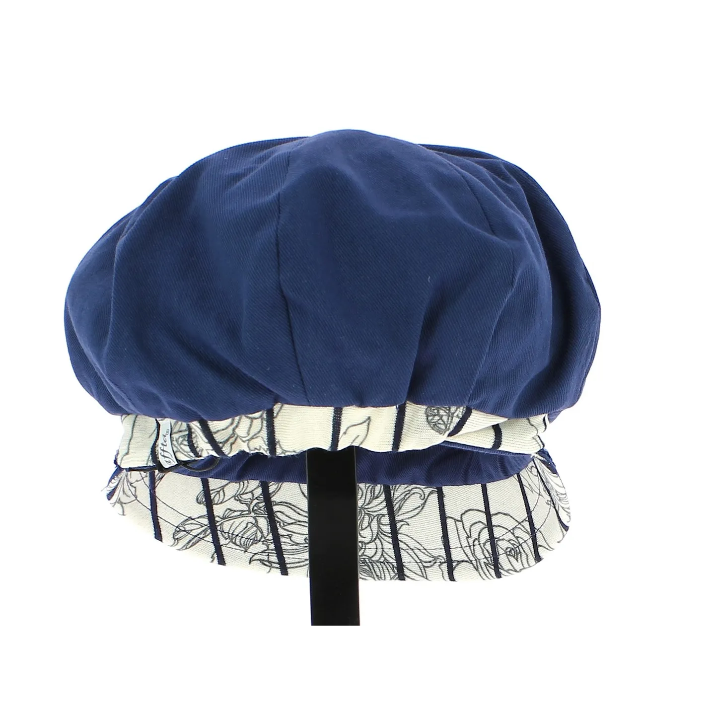 casquette gavroche réversible bleu Reference : 8287 | Chapellerie Traclet