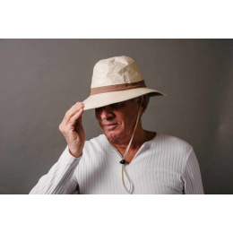 Chapeau Traveller Savane Haute Protection Beige - Soway