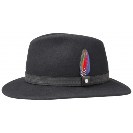 Black Stetson hat Hampton Traveller