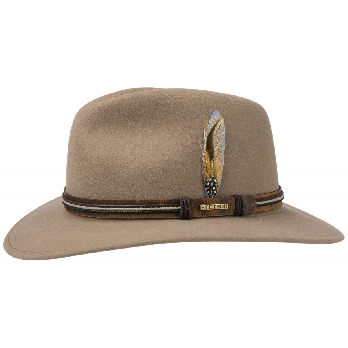 chapeau Traveller Taos beige stetson- chapeau stetson vitafelt