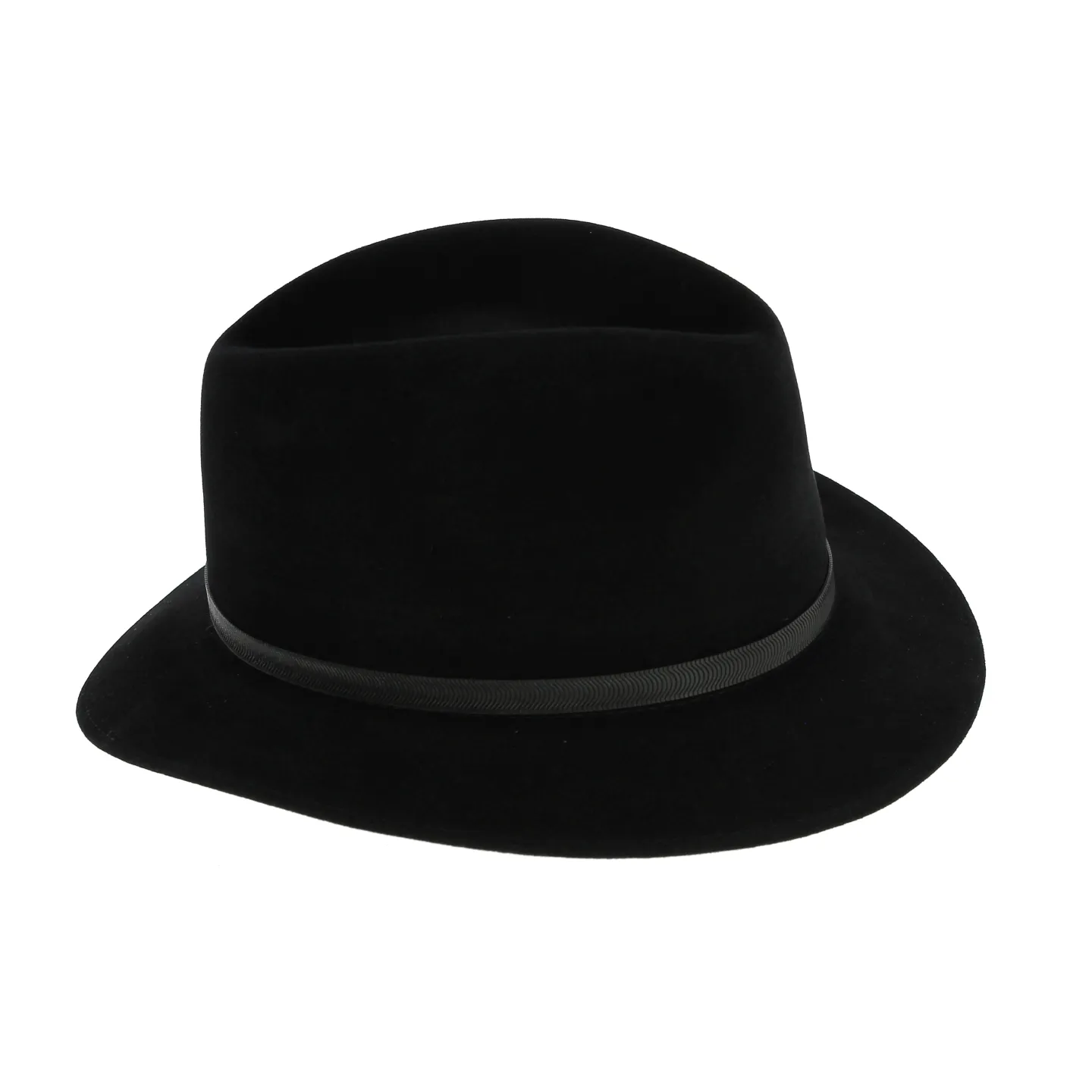 Chapeau Traveller feutre poil Pacific Noir- Stetson Reference : 2268 | Chapellerie Traclet