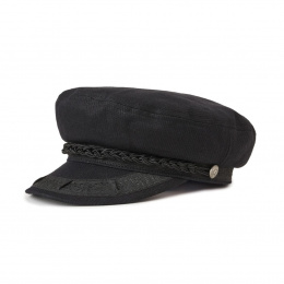 Athens Black Sailor Cap - Brixton