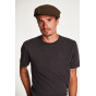 Brown Barrel Flat Cap - Brixton