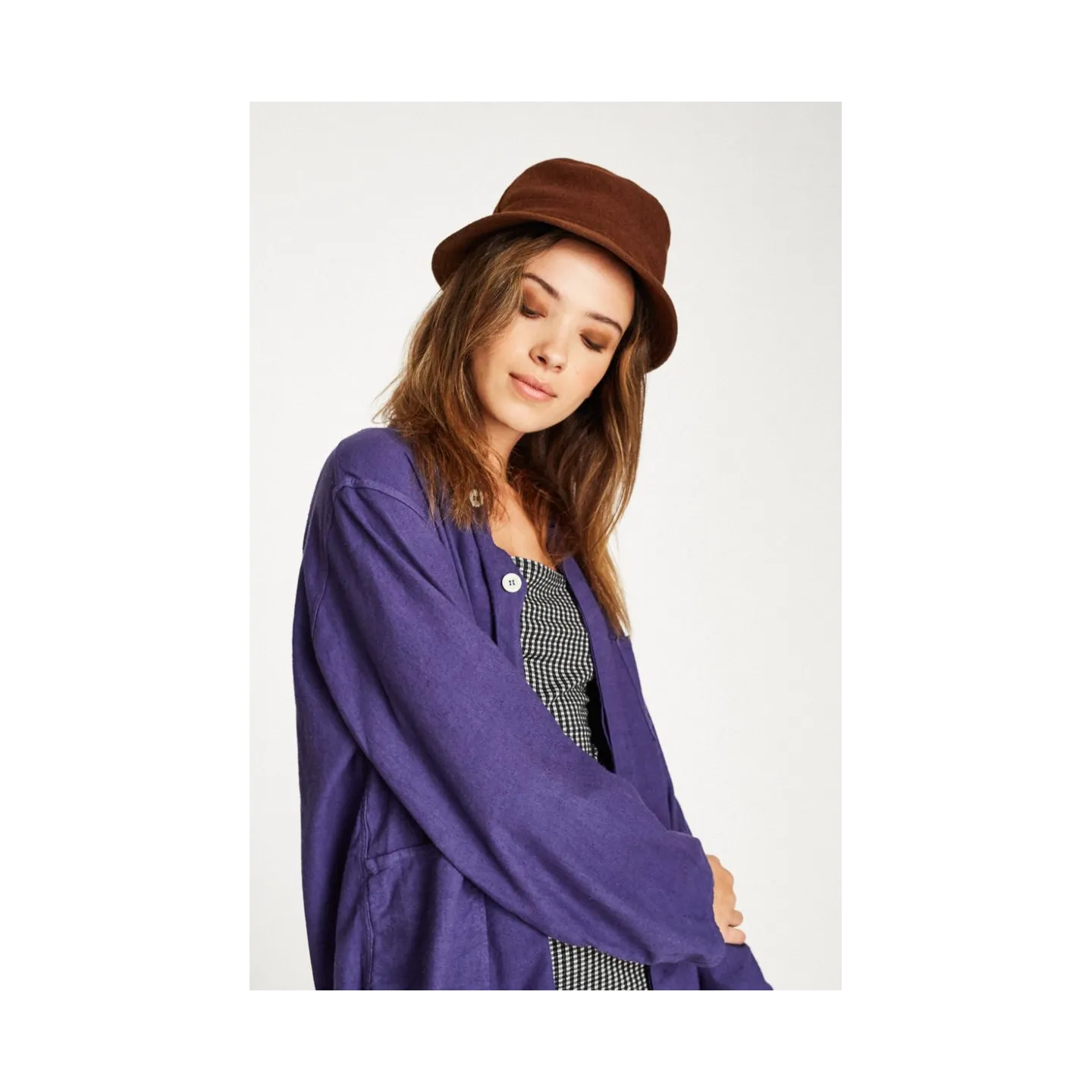BURROUGHS Brown Bucket Hat - Brixton Reference: 3753 | Traclet Hat Shop