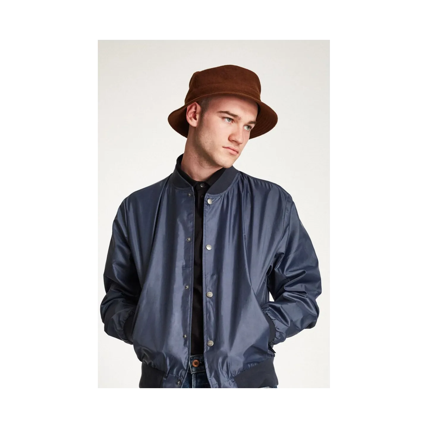BURROUGHS Brown Bucket Hat - Brixton Reference: 3753 | Traclet Hat Shop