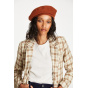 Audrey Rust Wool Felt Beret - Brixton