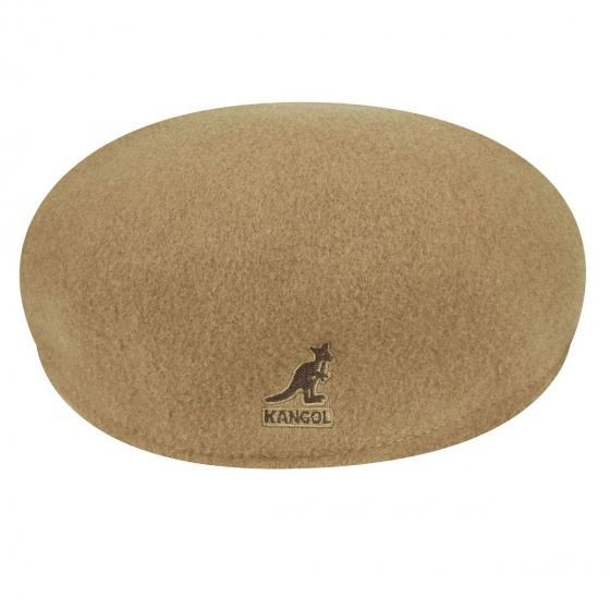 Wool 504 Cap Camel - KANGOL