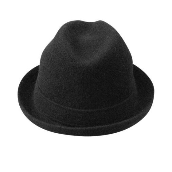 Black Wool Player Hat - Kangol Black Wool Player Hat - Kangol