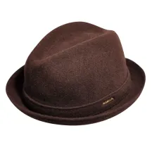 Brown Wool Player Hat - Kangol Reference: 429 | Traclet Hat Shop