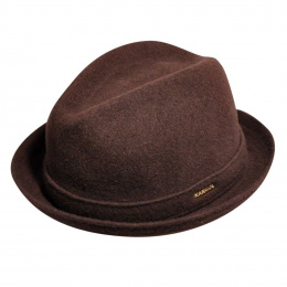 Brown Wool Player Hat - Kangol