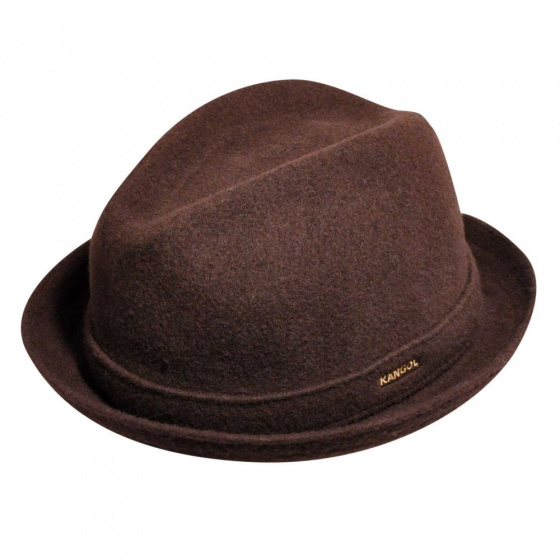 Brown Wool Player Hat - Kangol