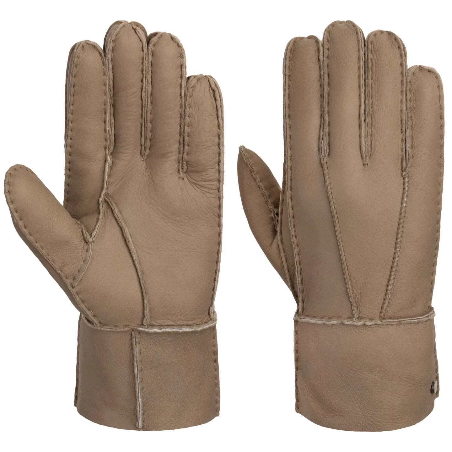 Gants en cuir Beige - Stetson Reference : 4340 | Chapellerie Traclet
