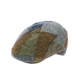 Orleans winter patchwork flat cap