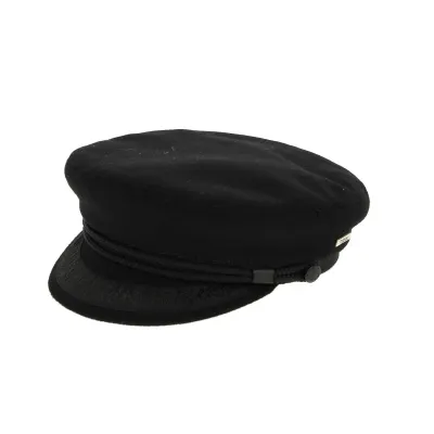 Casquette Saint Malot marin noir laine Reference : 8318 | Chapellerie Traclet