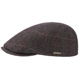 Casquette Plate Stockton Laine Anthracite - Stetson