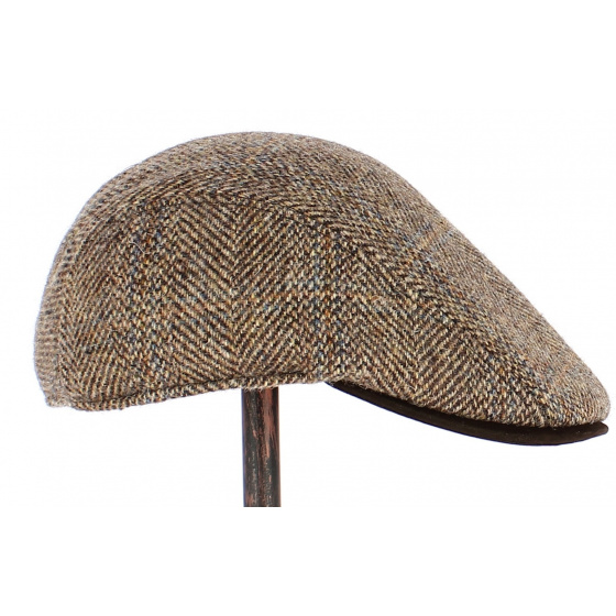 Harris Tweed Fingal Flat Cap - City Sport Harris Tweed Fingal Flat Cap - City Sport