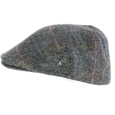 Grey Edinburgh Flat Cap - City Sport Reference: 6160 | Traclet Hat Shop