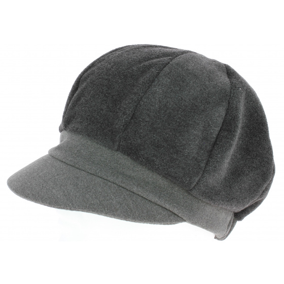 Casquette gavroche Elorine en polaire grise - TRACLET