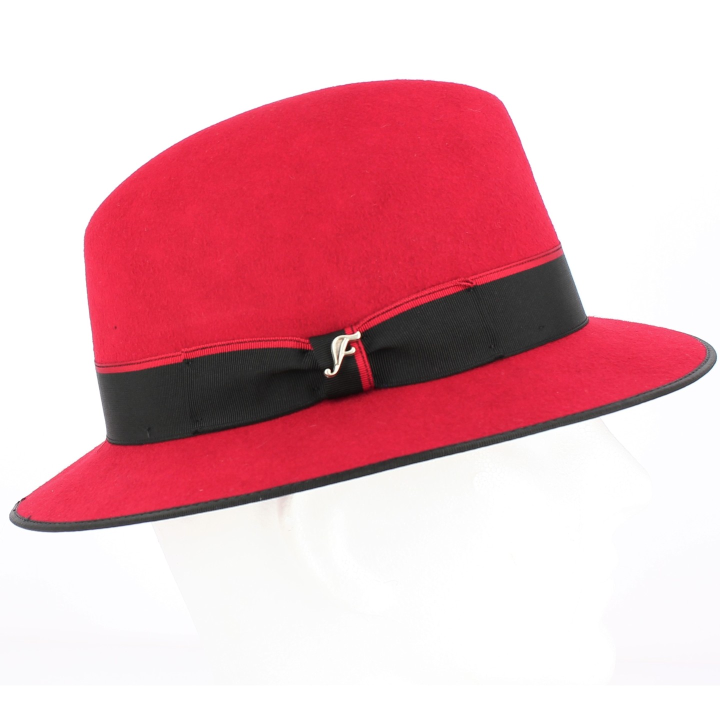Chapeau Eylem Feutre Laine Rouge - Fléchet