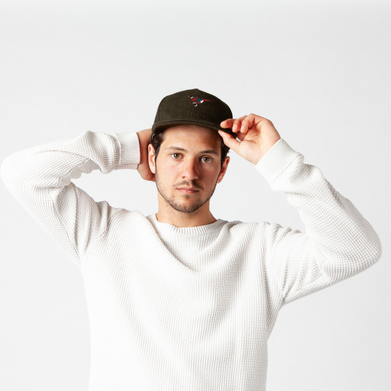 Pheasant Flat Visor Cap Khaki - Barts