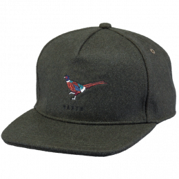 Pheasant Flat Visor Cap Khaki - Barts